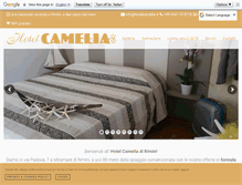 Tablet Screenshot of hotelcamelia.it